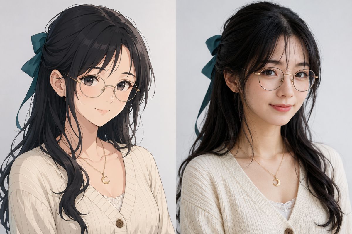 AI Anime to Real Life hero image
