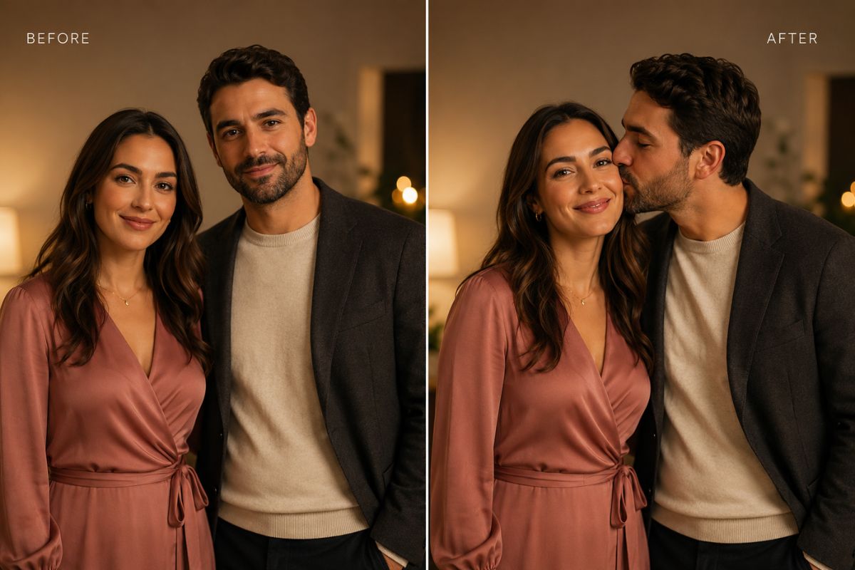 AI Kissing Generator — Romantic Visual Tone