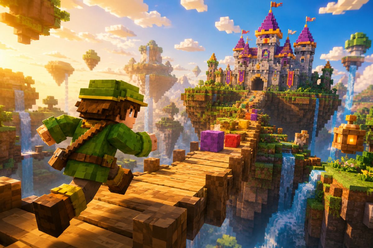 Gerador de Minecraft com IA — Skins de Personagens no Estilo Bloco