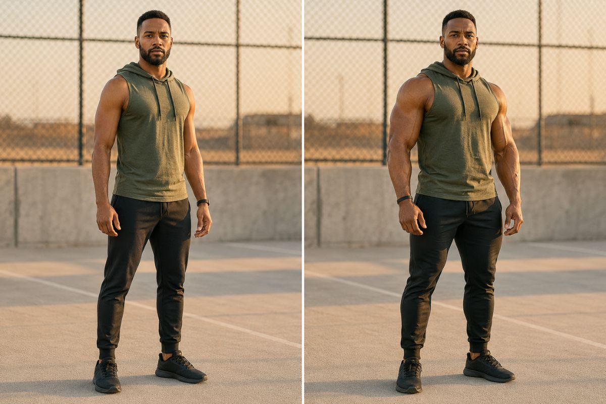 AI Muscle Generator — Balanced Muscle Definition